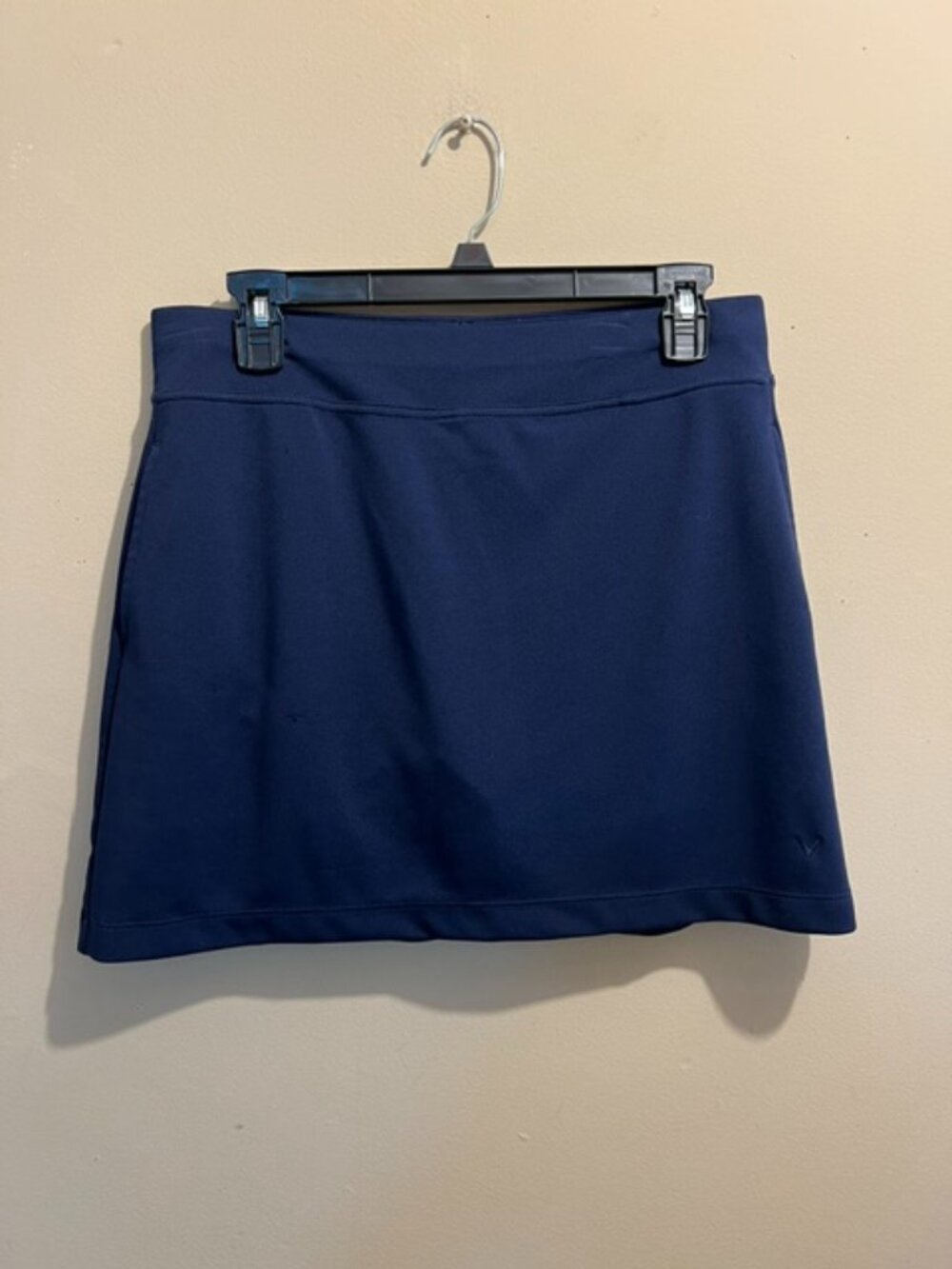 Womens Skort, navy, w/shorts underneath